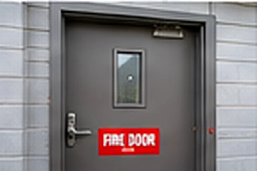 Fire-Rated Metal Door